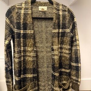 Vintage Ralph Lauren Plaid Button-Up Cardigan